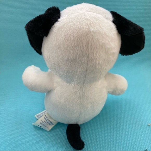 Build-A- Bear  White and Black Puppy  W/ Marvel Superhero Shorts - Picture 6 of 8